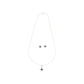 J Pearls Percy 925 Silver Pendant Set | Swadesiicart