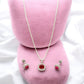 J Pearls Brielle 925 Silver Pendant Set | Swadesiicart