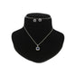 J Pearls Bella 925 Silver Pendant Set | Swadesiicart