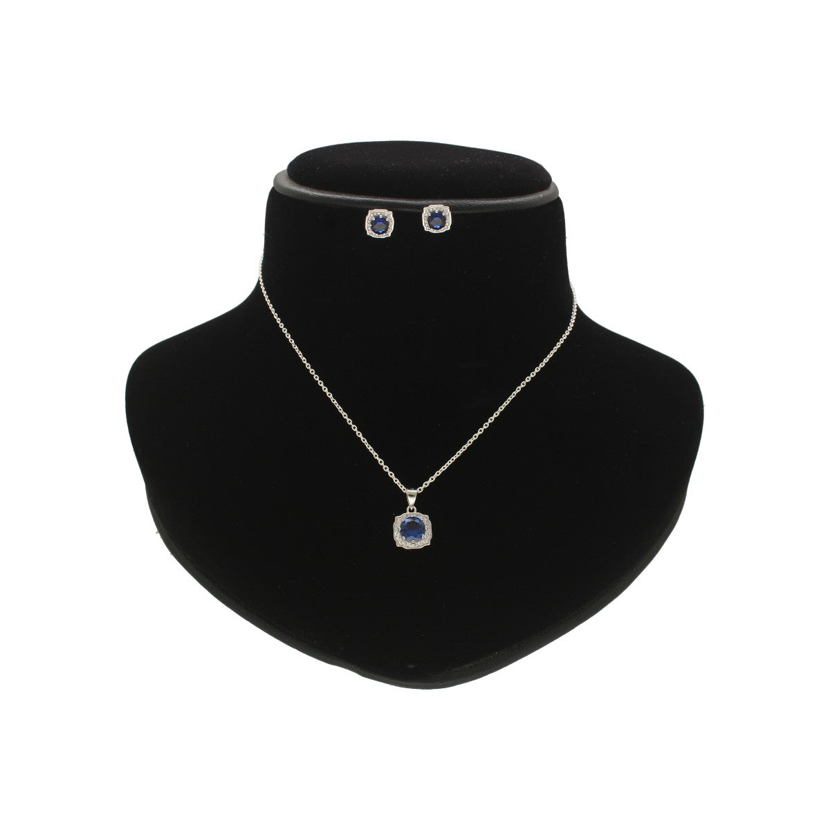 J Pearls Bella 925 Silver Pendant Set | Swadesiicart