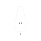 J Pearls Bella 925 Silver Pendant Set | Swadesiicart