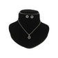 J Pearls Divin 925 Silver Pendant Set | Swadesiicart