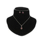 J Pearls Roye 925 Silver Pendant Set | Swadesiicart