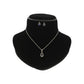 J Pearls Valerie 925 Silver Pendant Set | Swadesiicart