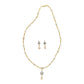 J Pearls Remy Pearl Pendant Set | Swadesiicart