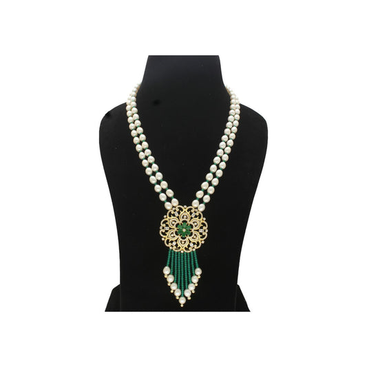 J Pearls Yasti Pearl Set - Swadesiicart