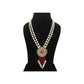 J Pearls Amolak Pearl Set - Swadesiicart