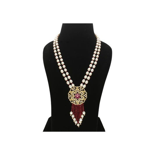 J Pearls Amolak Pearl Set - Swadesiicart
