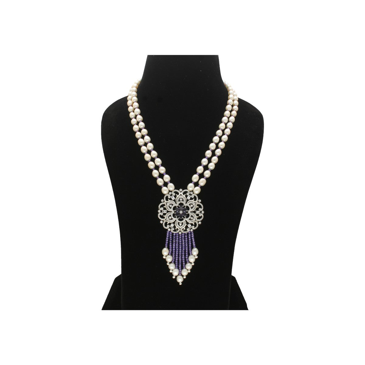 J Pearls Krivi Pearl Set - Swadesiicart