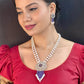J Pearls Krivi Pearl Set - Swadesiicart