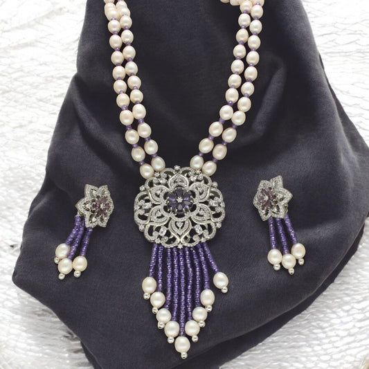 J Pearls Krivi Pearl Set - Swadesiicart