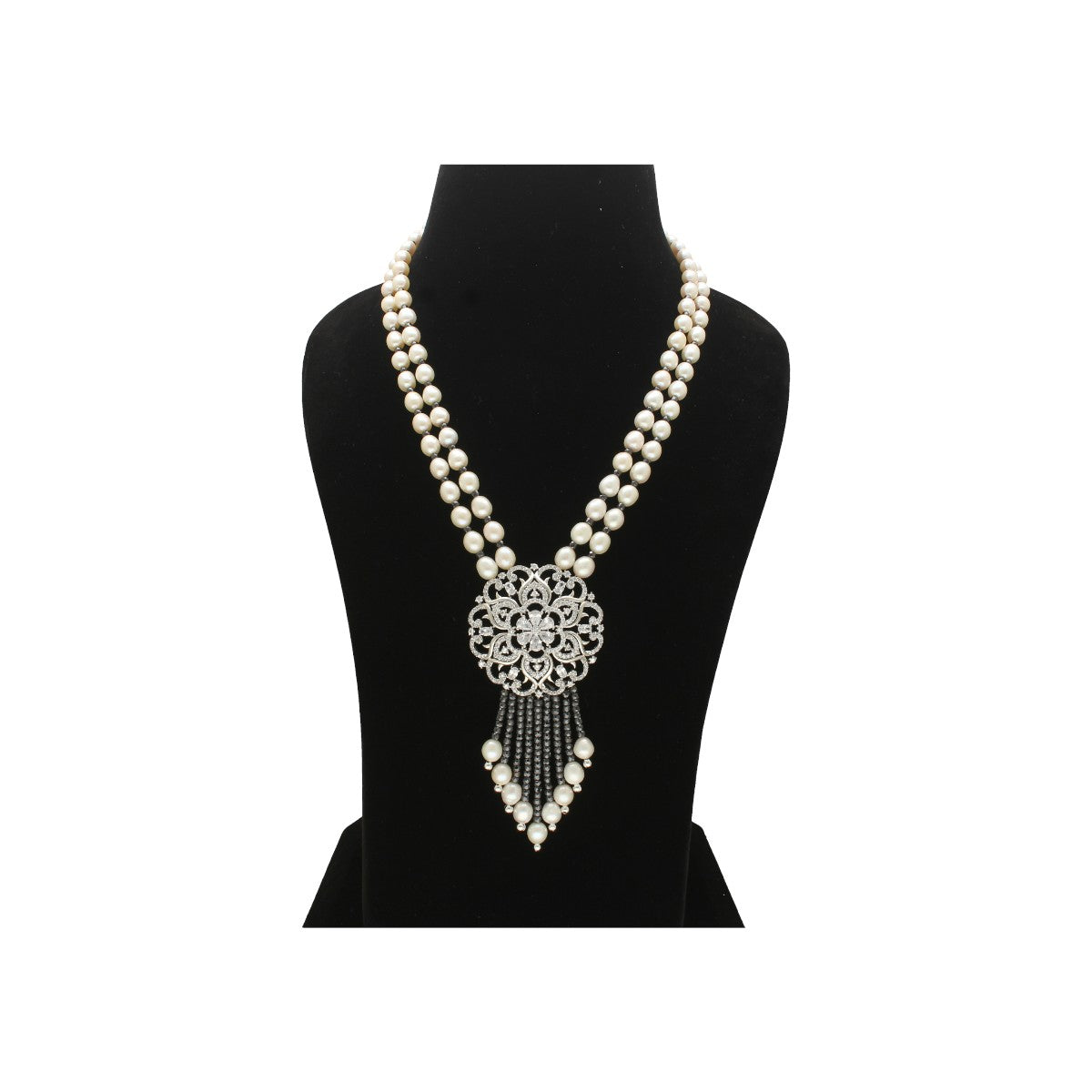 J Pearls Rumi Pearl Set - Swadesiicart