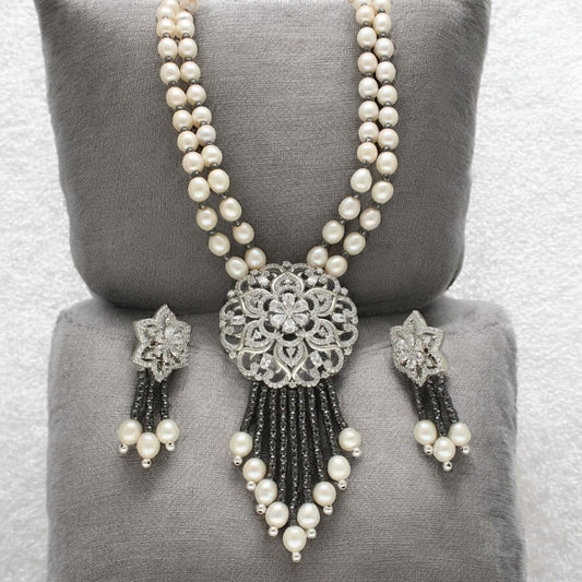 J Pearls Rumi Pearl Set - Swadesiicart