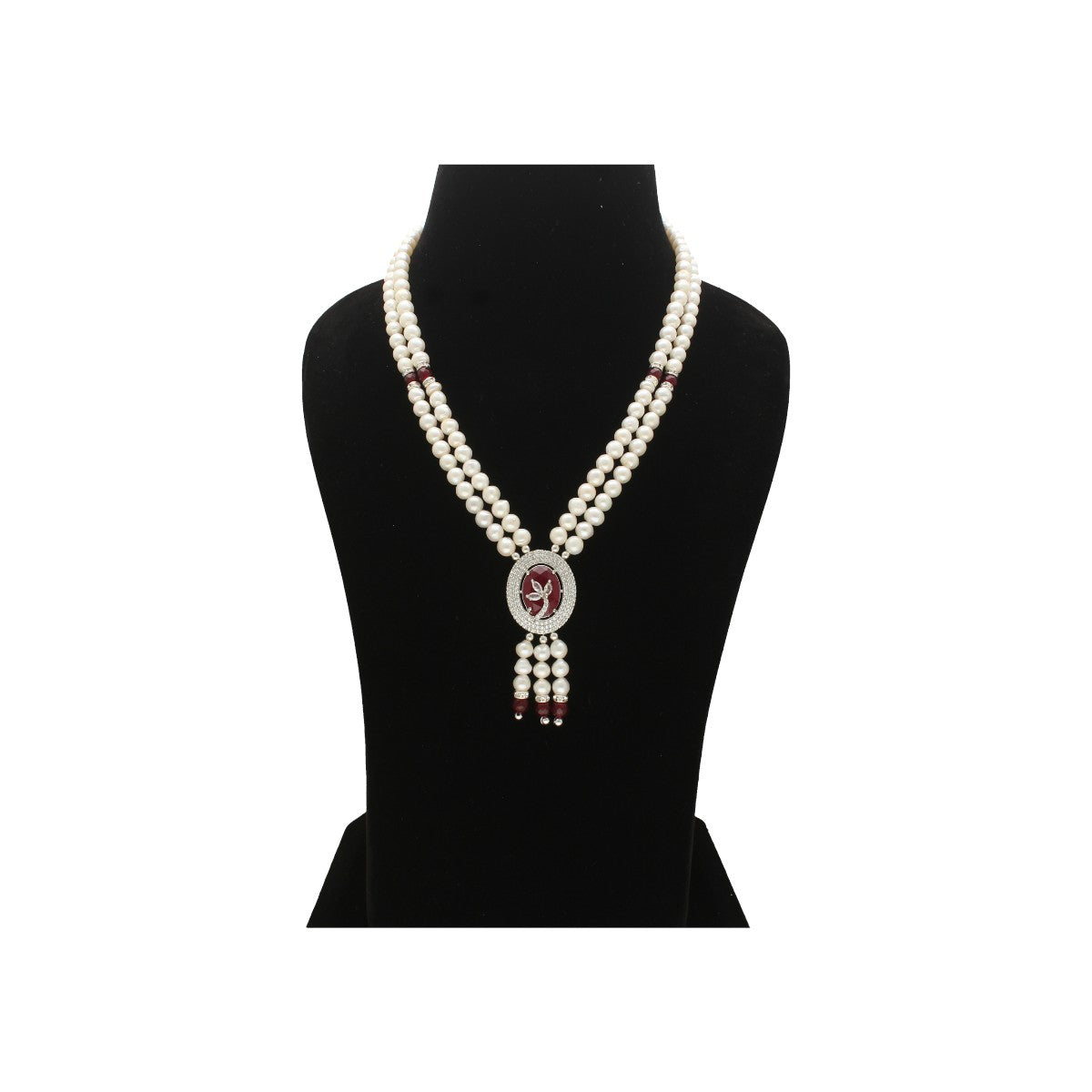 J Pearls Valerie Pearl Set - Swadesiicart