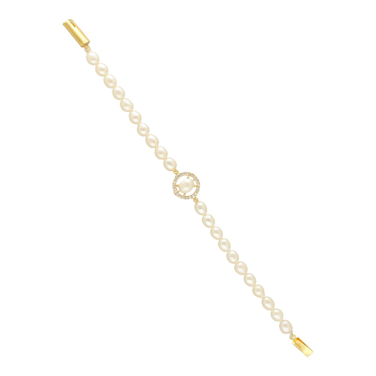 J Pearls Eira Pearl Bracelet - Swadesiicart