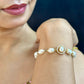 J Pearls Yasti Pearl Bracelet - Swadesiicart