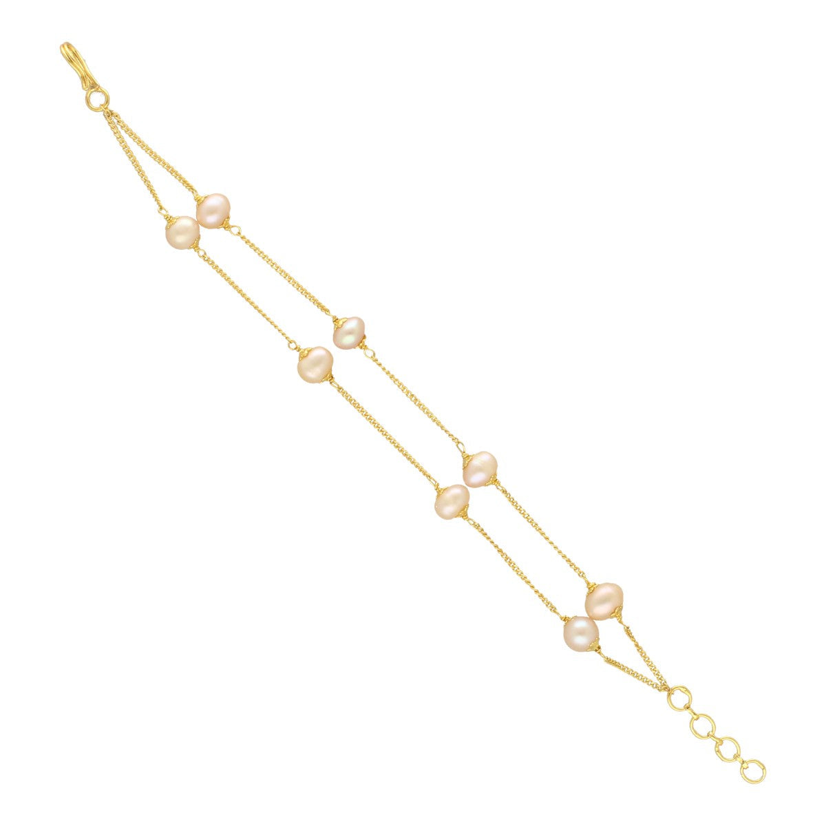 J Pearls Jeeval Pearl Bracelet - Swadesiicart
