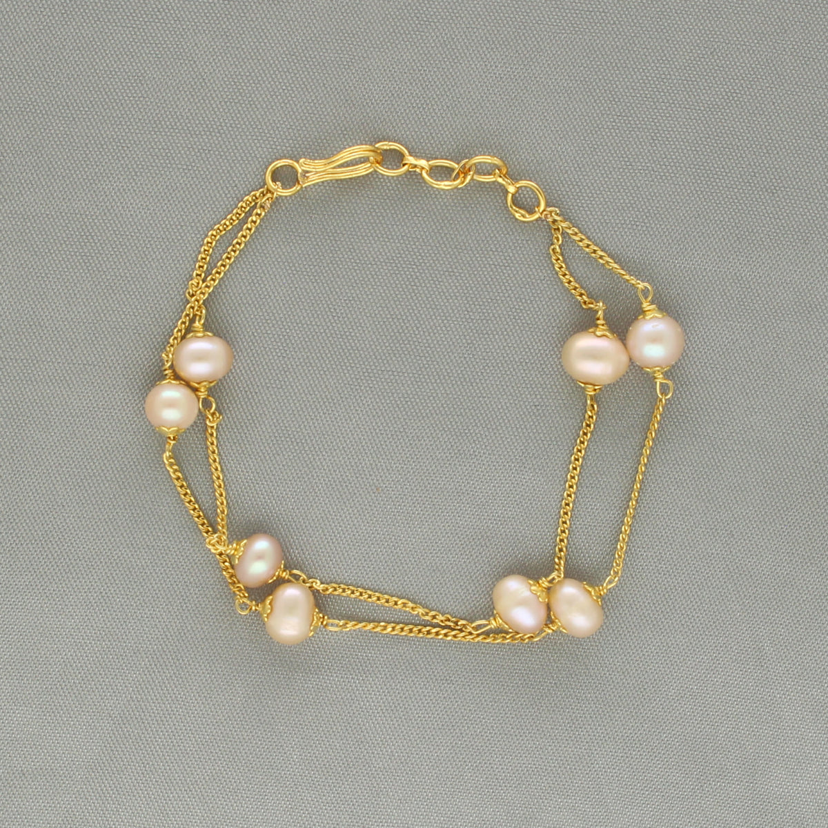 J Pearls Jeeval Pearl Bracelet - Swadesiicart