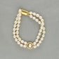 J Pearls Caralin Dual Line Pearl Bracelet - Swadesiicart