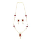 J Pearls Elysia Pearl Pendant Set | Swadesiicart