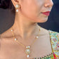 J Pearls Clara Pearl Pendant Set | Swadesiicart