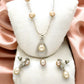 J Pearls Tasha Pearl Pendant Set | Swadesiicart