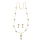 J Pearls Mehri Pearl Pendant Set | Swadesiicart