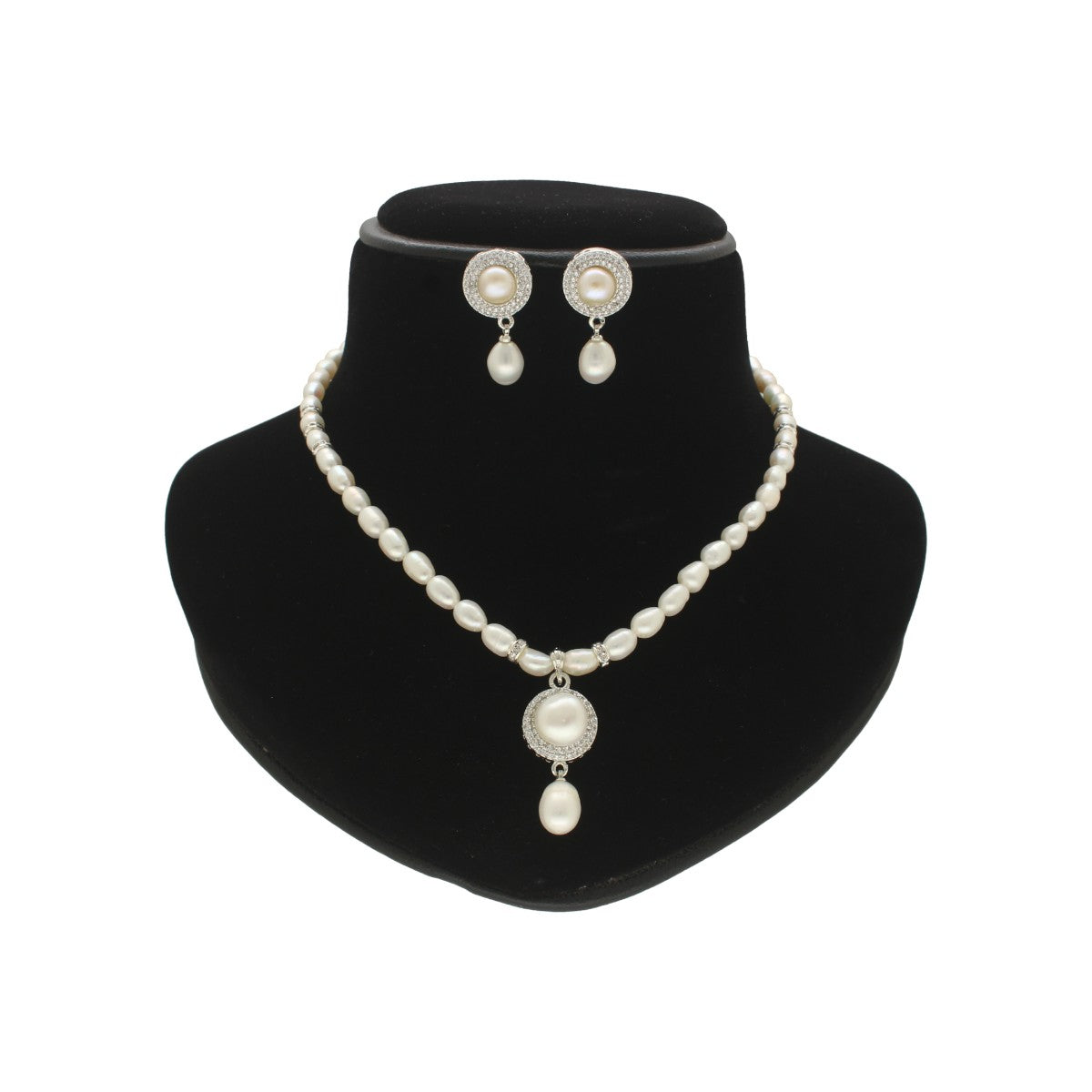J Pearls Brielle Pearl Set - Swadesiicart