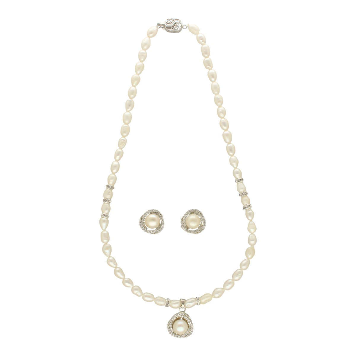 J Pearls Zoey Pearl Set - Swadesiicart
