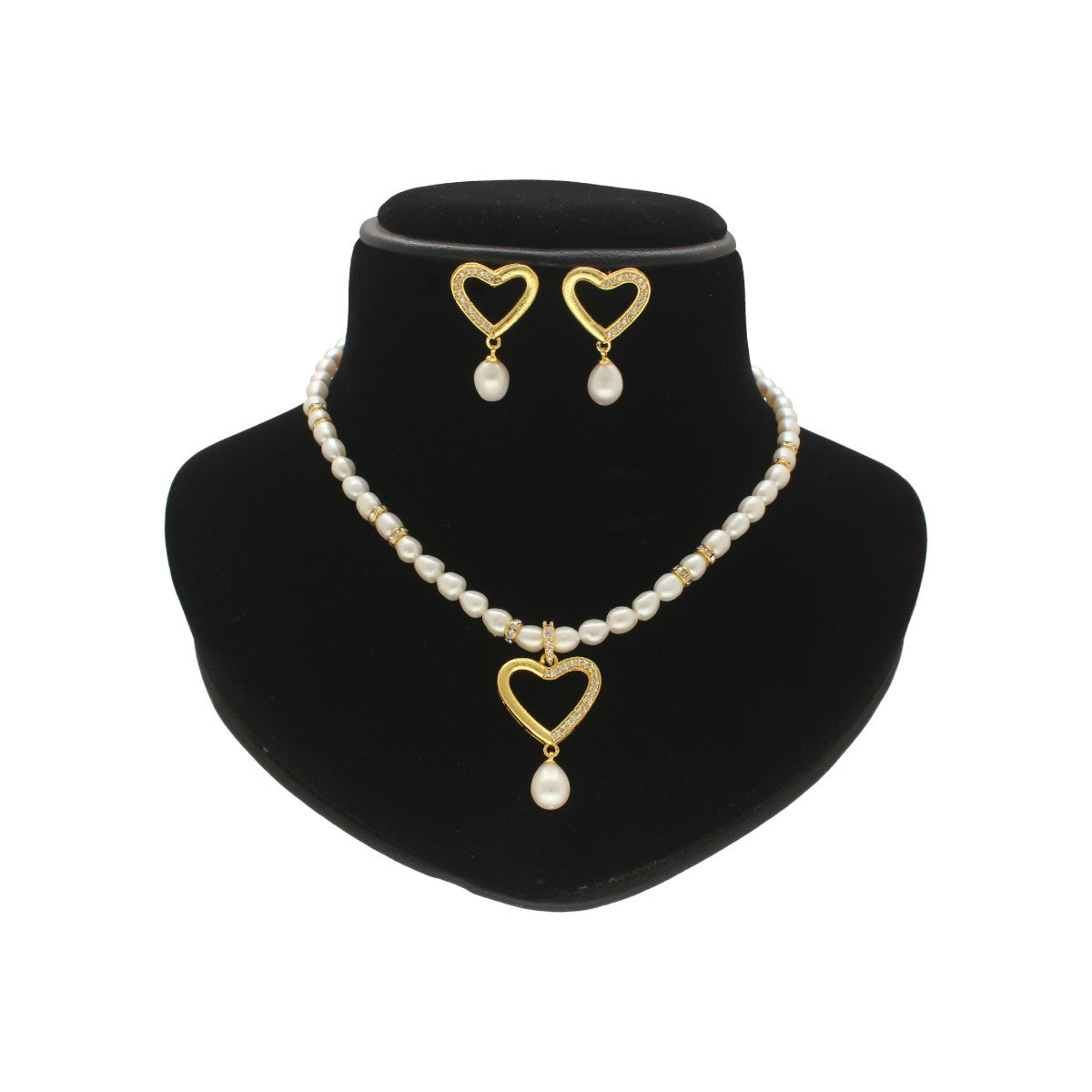 J Pearls Lubov Pearl Set - Swadesiicart
