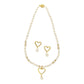 J Pearls Lubov Pearl Set - Swadesiicart