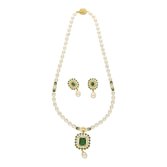 J Pearls Orvele Pearl Set - Swadesiicart