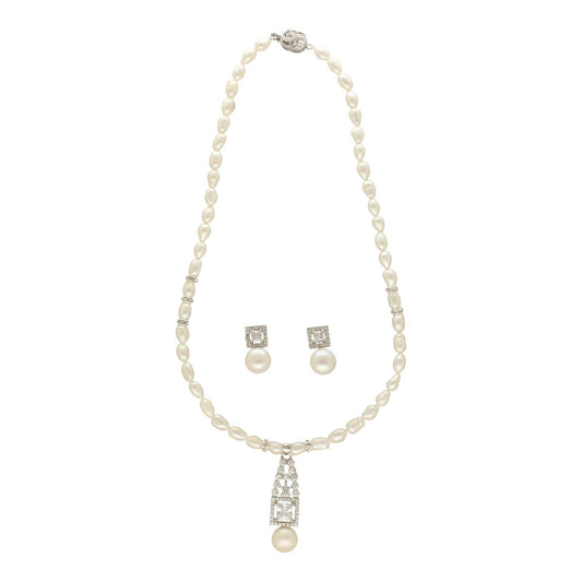 J Pearls Hiral Pearl Set - Swadesiicart