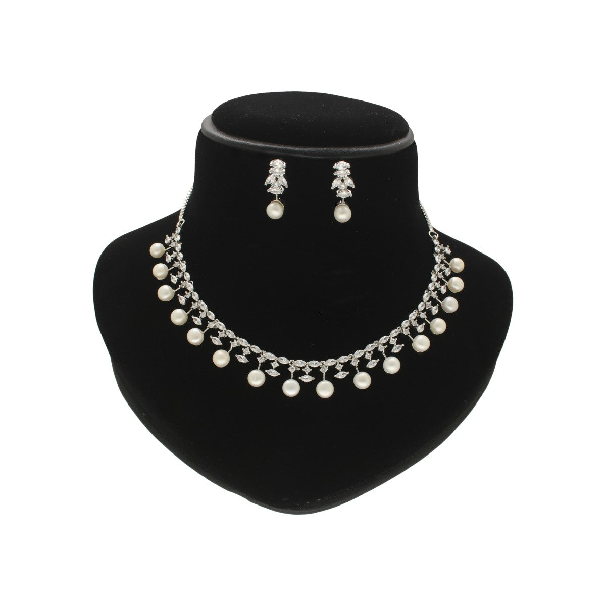 J Pearls Divin Pearl Set - Swadesiicart