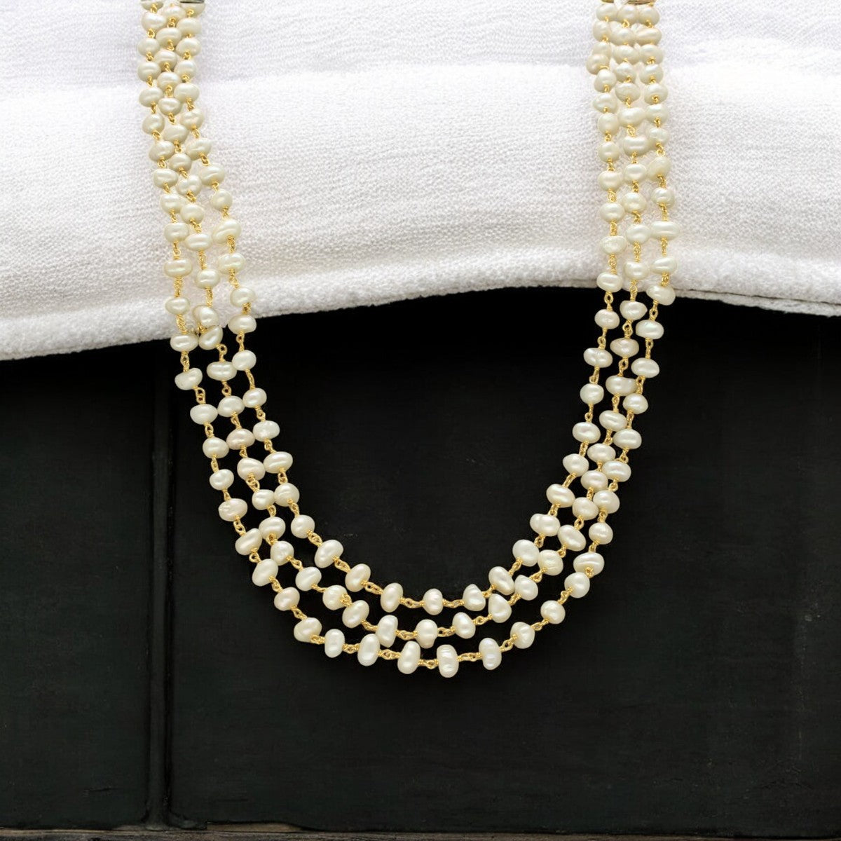 J Pearls Olga Pearl Set - Swadesiicart