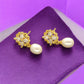 J Pearls Tasha Pearl Earrings - Swadesiicart