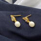 J Pearls Carina Pearl Earrings - Swadesiicart