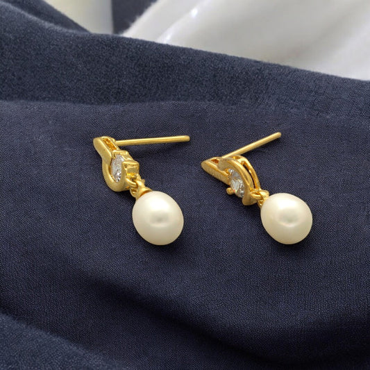 J Pearls Carina Pearl Earrings - Swadesiicart