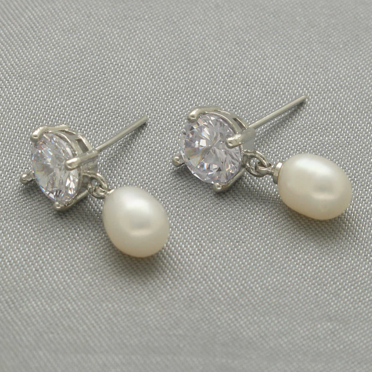 J Pearls Ikshu Pearl Earrings - Swadesiicart