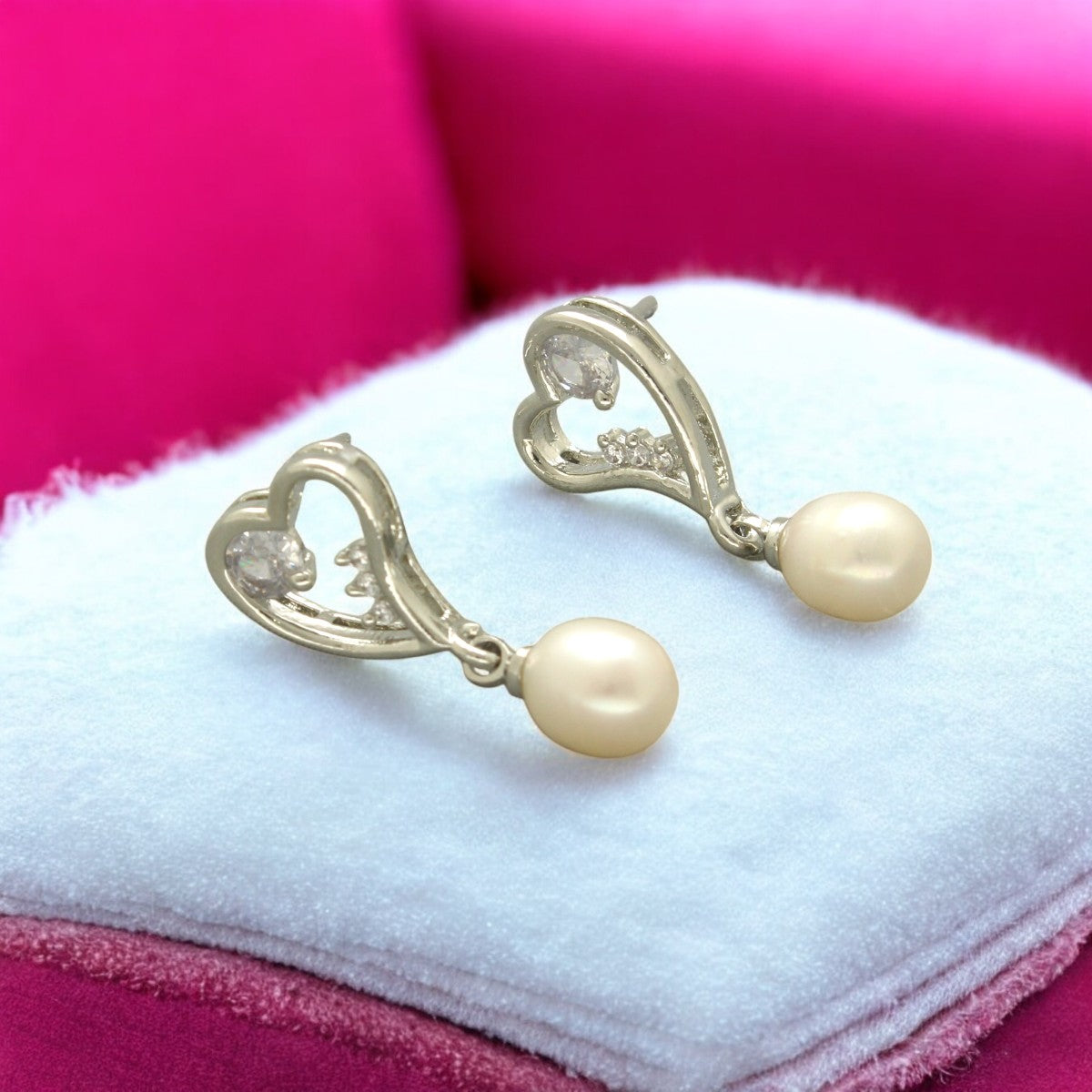 J Pearls Krissy Pearl Earrings - Swadesiicart