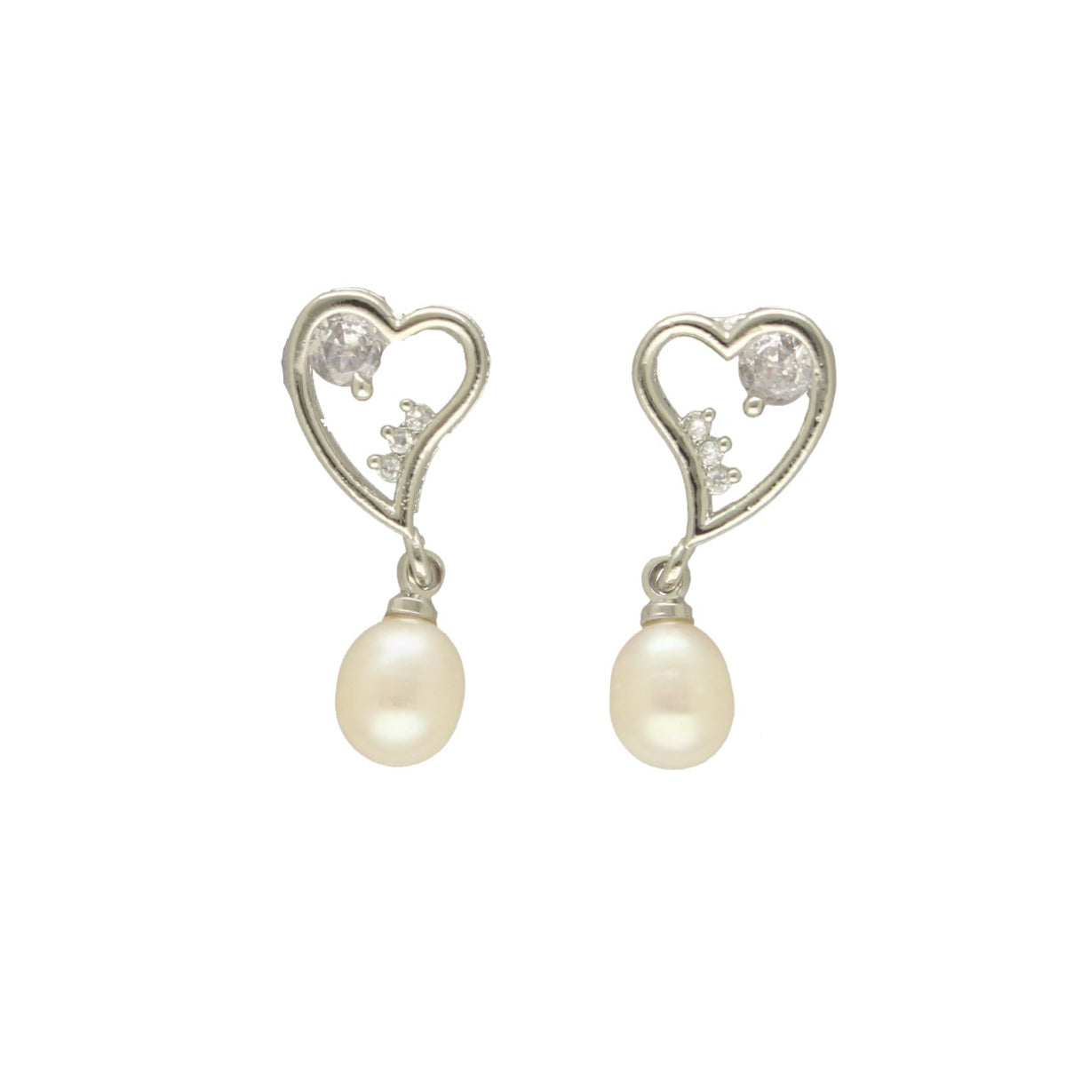 J Pearls Krissy Pearl Earrings - Swadesiicart
