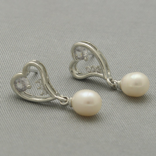 J Pearls Krissy Pearl Earrings - Swadesiicart