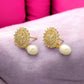 J Pearls Juvela Pearl Earrings - Swadesiicart
