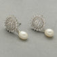 J Pearls Mirella Pearl Earrings - Swadesiicart