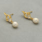 J Pearls Nyla Pearl Earrings - Swadesiicart