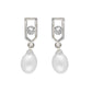 J Pearls Mehri Pearl Earrings - Swadesiicart