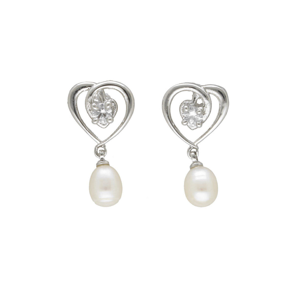J Pearls Liora Pearl Earrings - Swadesiicart