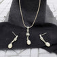 J Pearls Cally Pearl Pendant Set | Swadesiicart