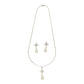 J Pearls Flora Pearl Pendant Set | Swadesiicart