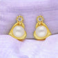 J Pearls Elegance Combo Of 4Pair Earrings - Swadesiicart